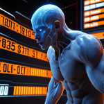 **

A character from Hit 2, overwhelmed by attribute choices, surrounded by glowing stats (STR, DEX, INT, CON). Focus on the anxiety and complexity of build optimization.

**